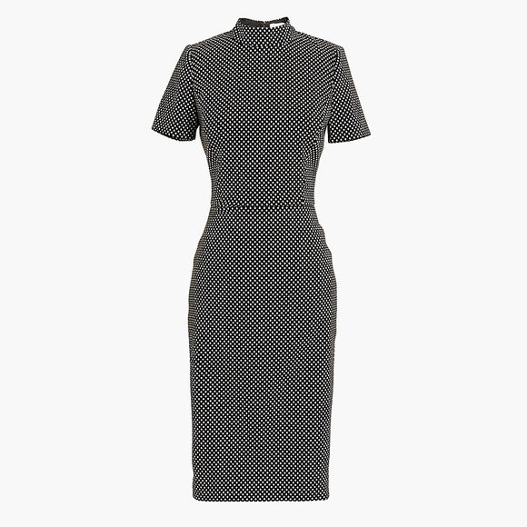 J. Crew Dresses & Skirts - J. Crew short sleeve mockneck dress